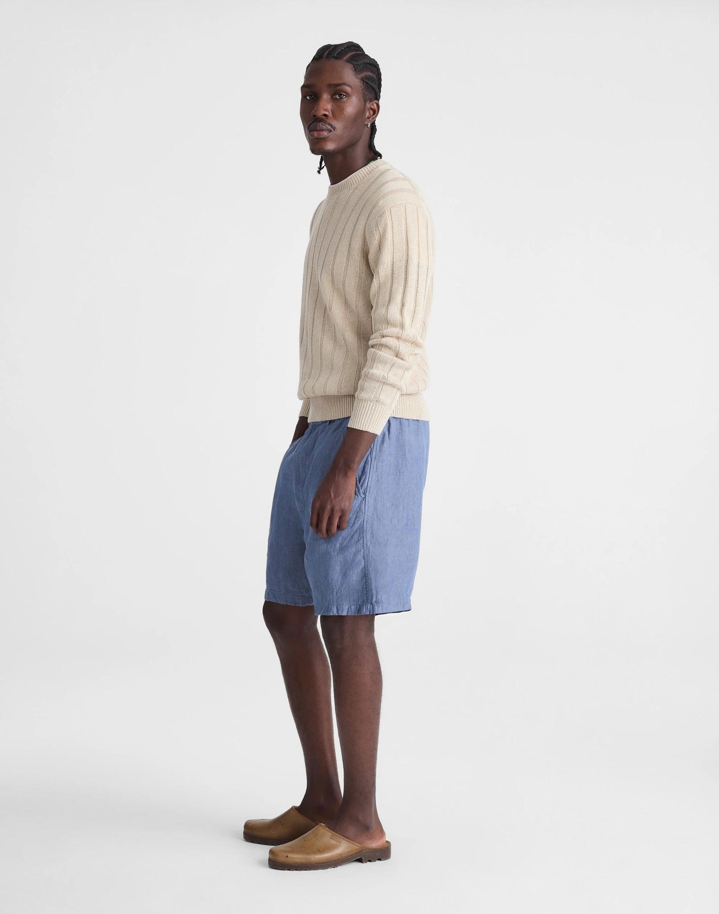 Madewell Pull-On Shorts in Linen