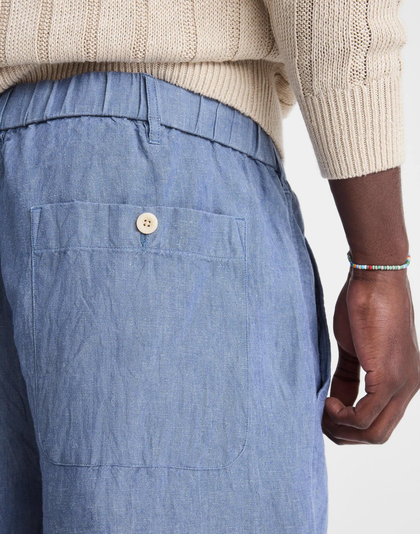 Madewell Pull-On Shorts in Linen