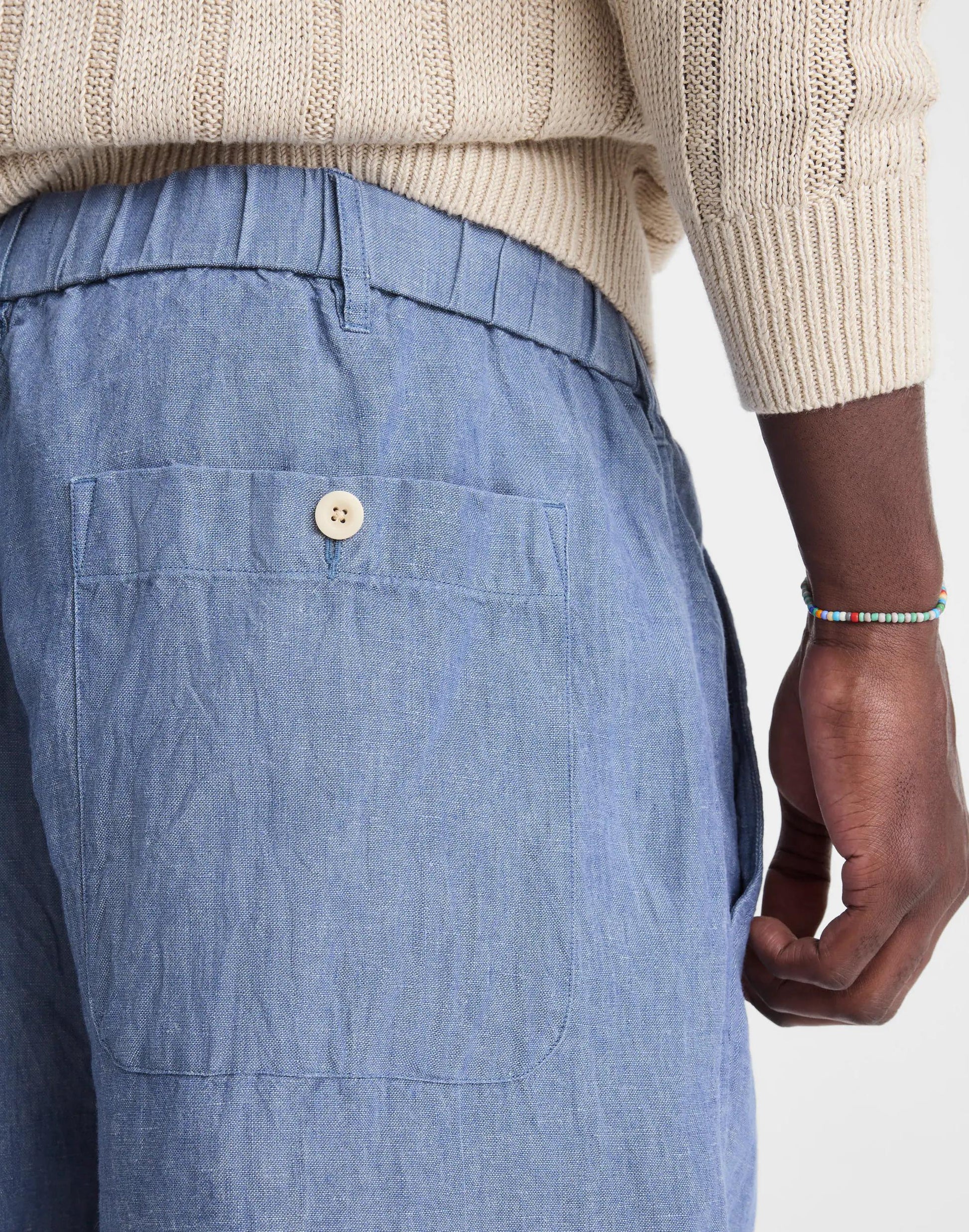 Madewell Pull-On Shorts in Linen