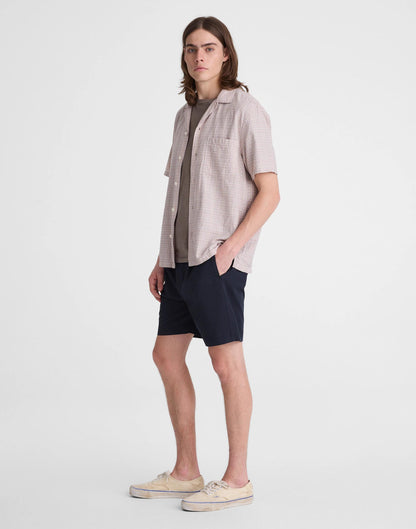 Madewell Pleated Chino Shorts in Uniform Twill