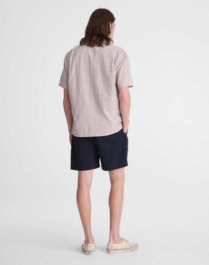 Madewell Pleated Chino Shorts in Uniform Twill