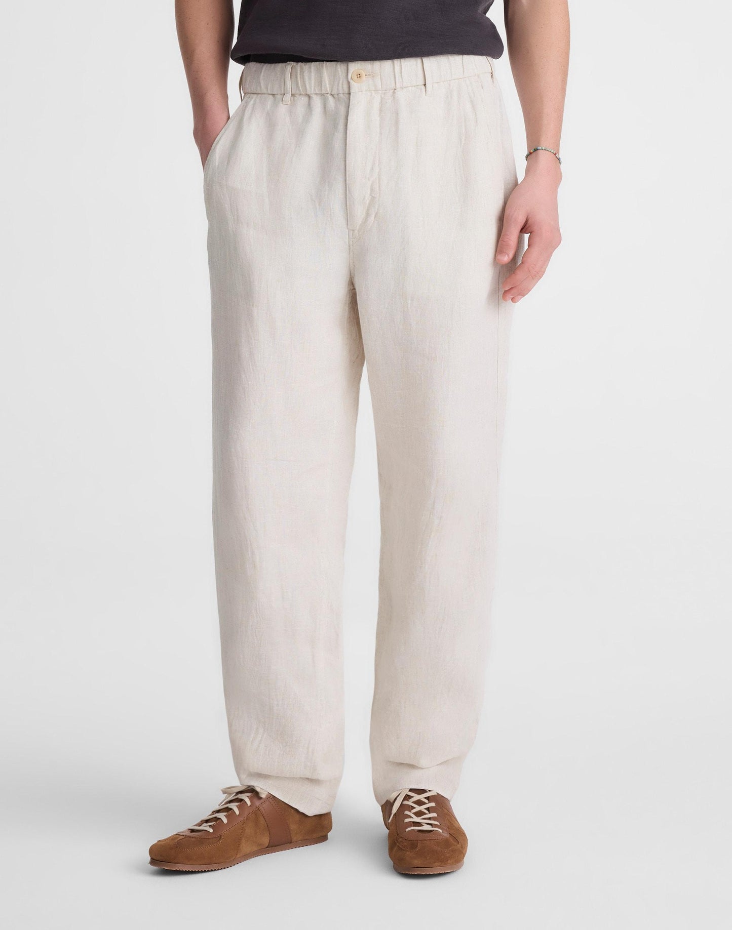 Madewell Pull-On Pant in Linen