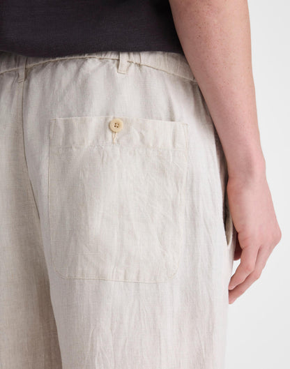 Madewell Pull-On Pant in Linen