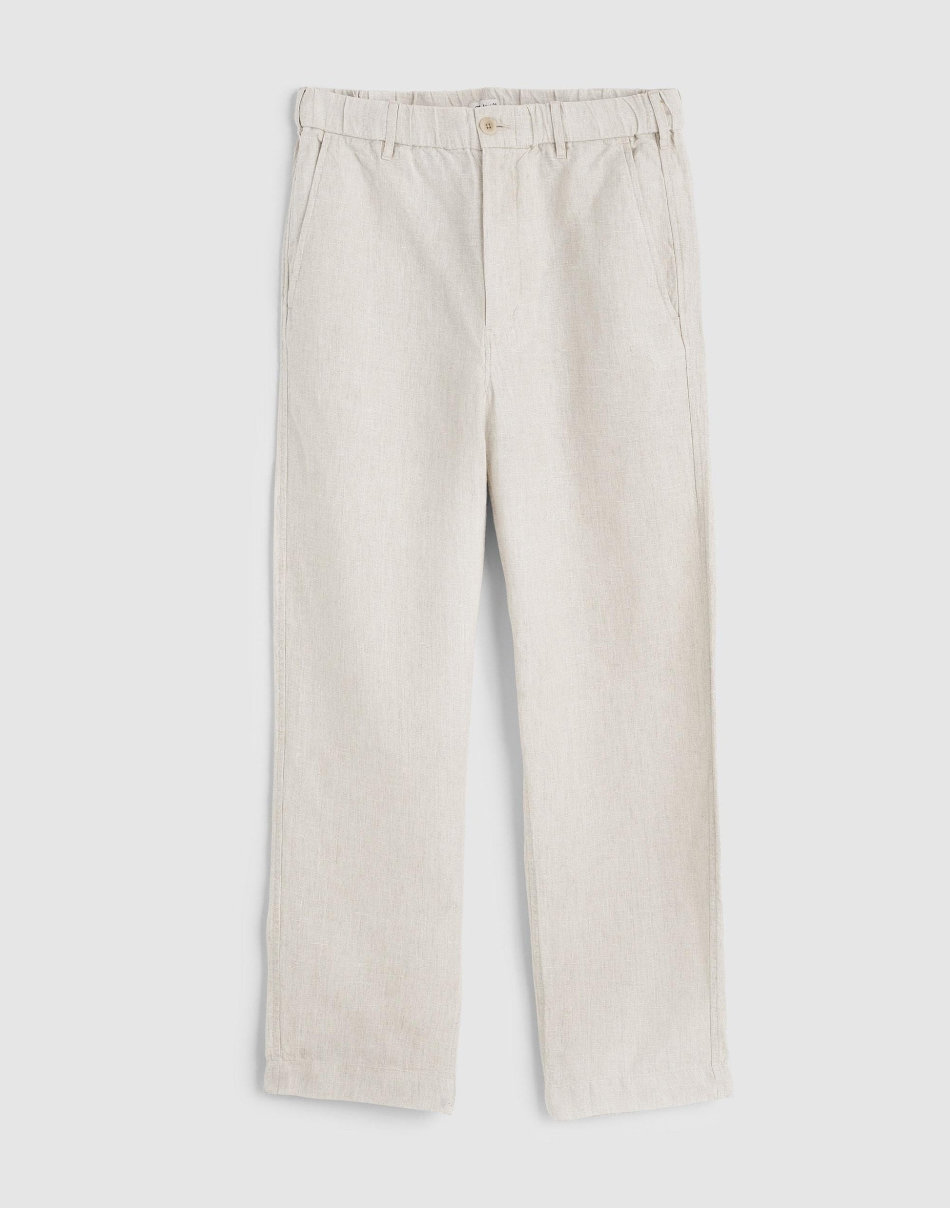 Madewell Pull-On Pant in Linen