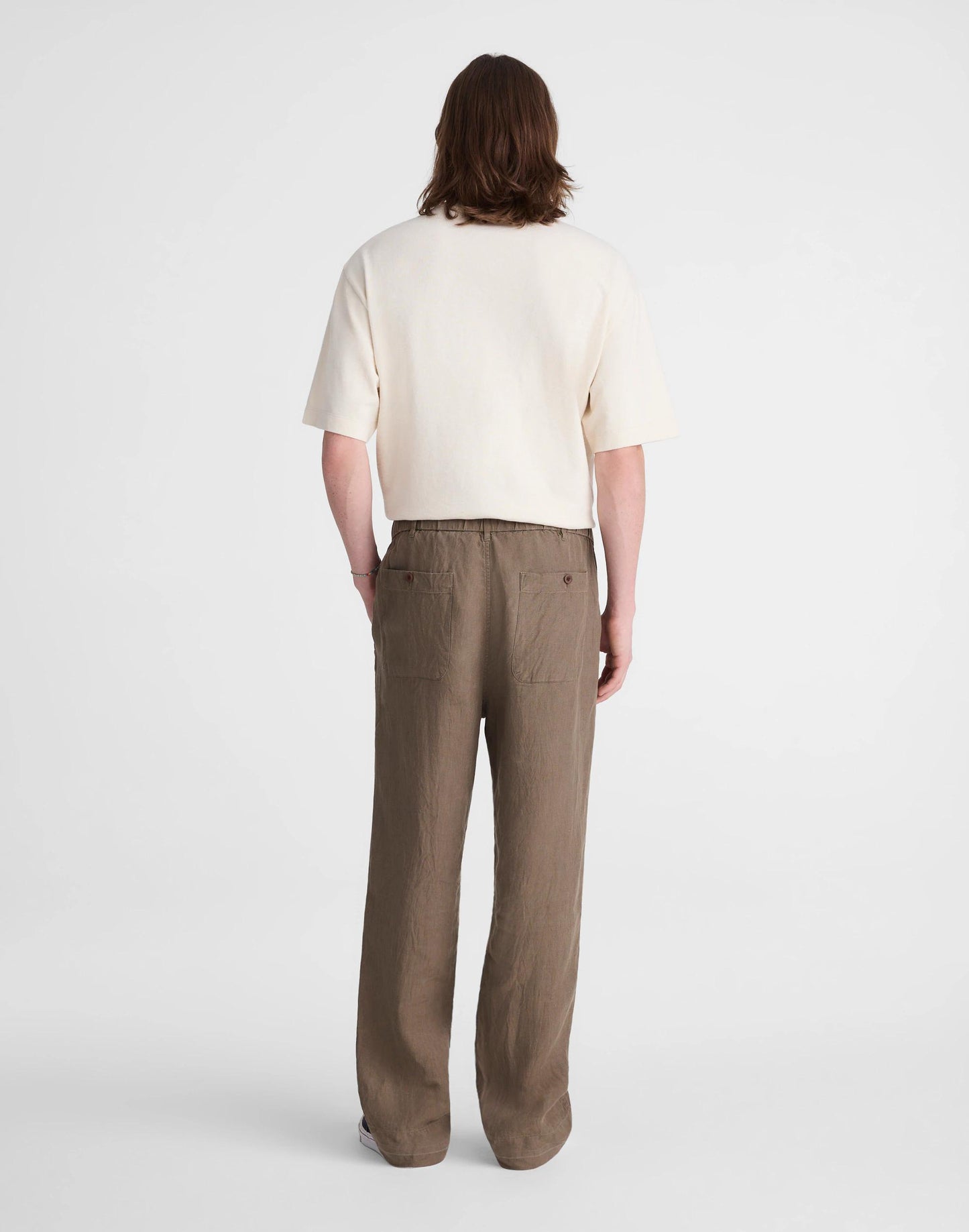 Madewell Pull-On Pant in Linen