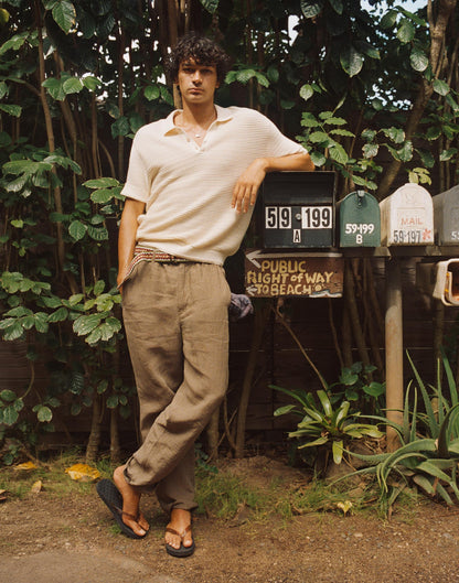 Madewell Pull-On Pant in Linen