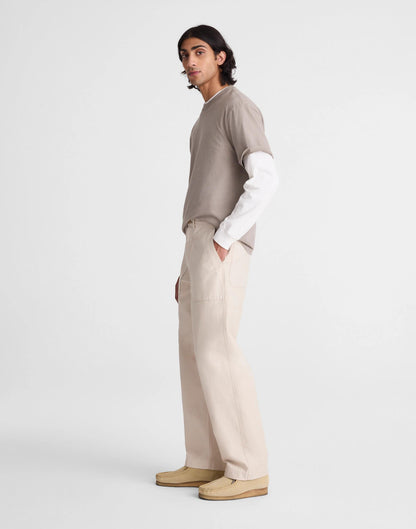 Madewell Fatigue Pants in Reverse Sateen