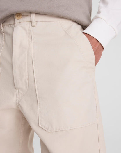 Madewell Fatigue Pants in Reverse Sateen
