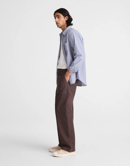 Madewell Fatigue Pants in Reverse Sateen