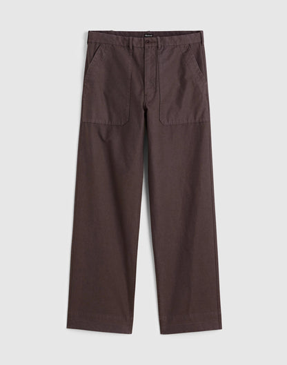 Madewell Fatigue Pants in Reverse Sateen