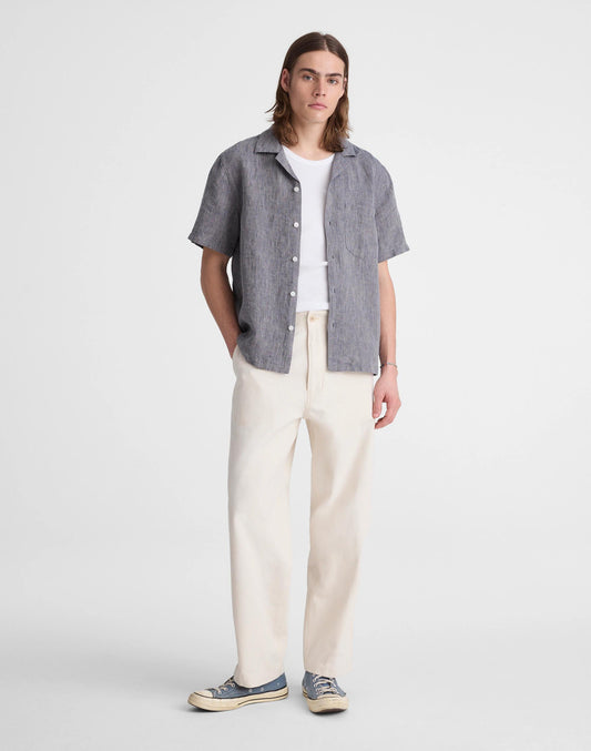 Madewell Utility Pant in Cotton-Hemp Canvas