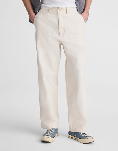 Madewell Utility Pant in Cotton-Hemp Canvas