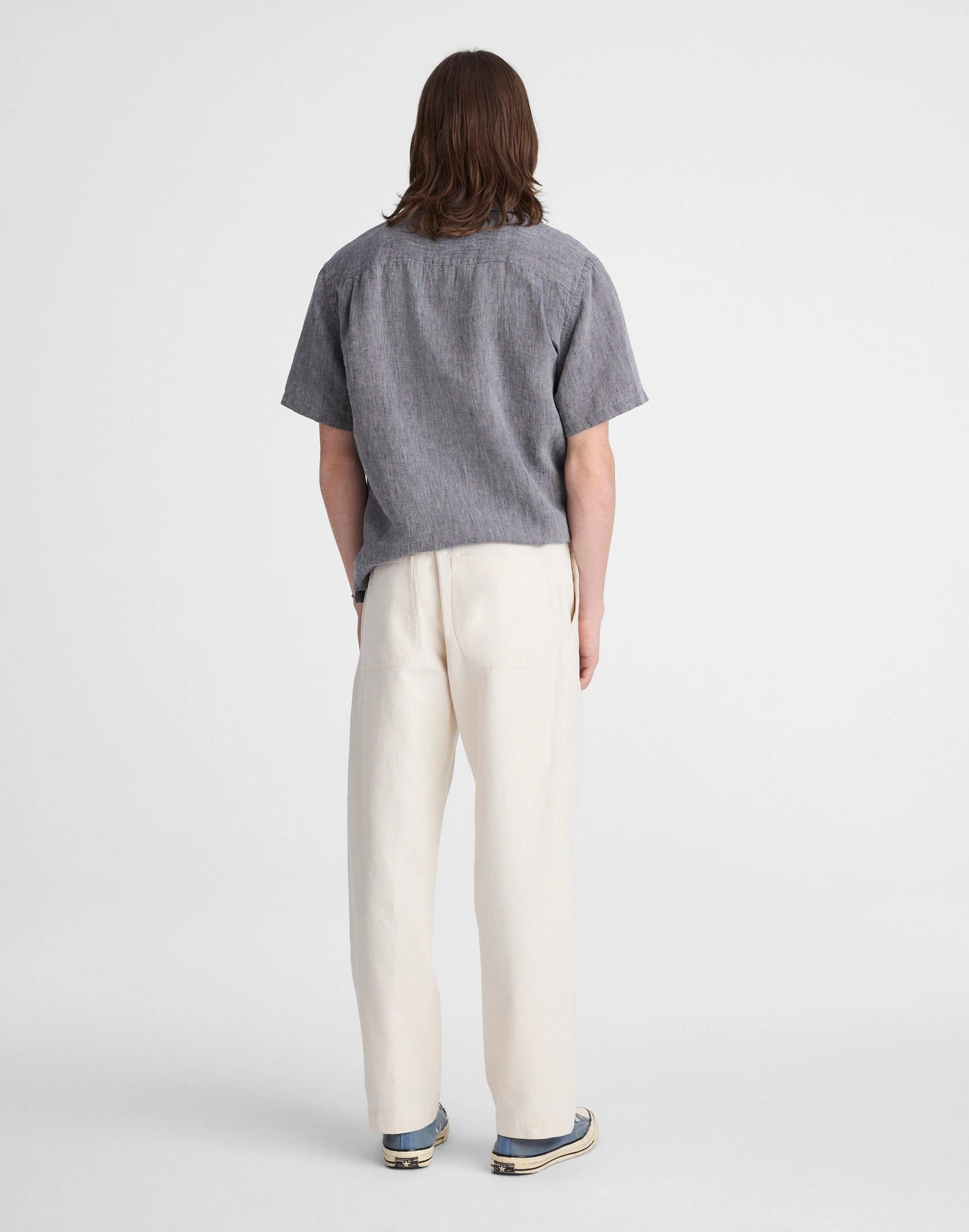 Madewell Utility Pant in Cotton-Hemp Canvas
