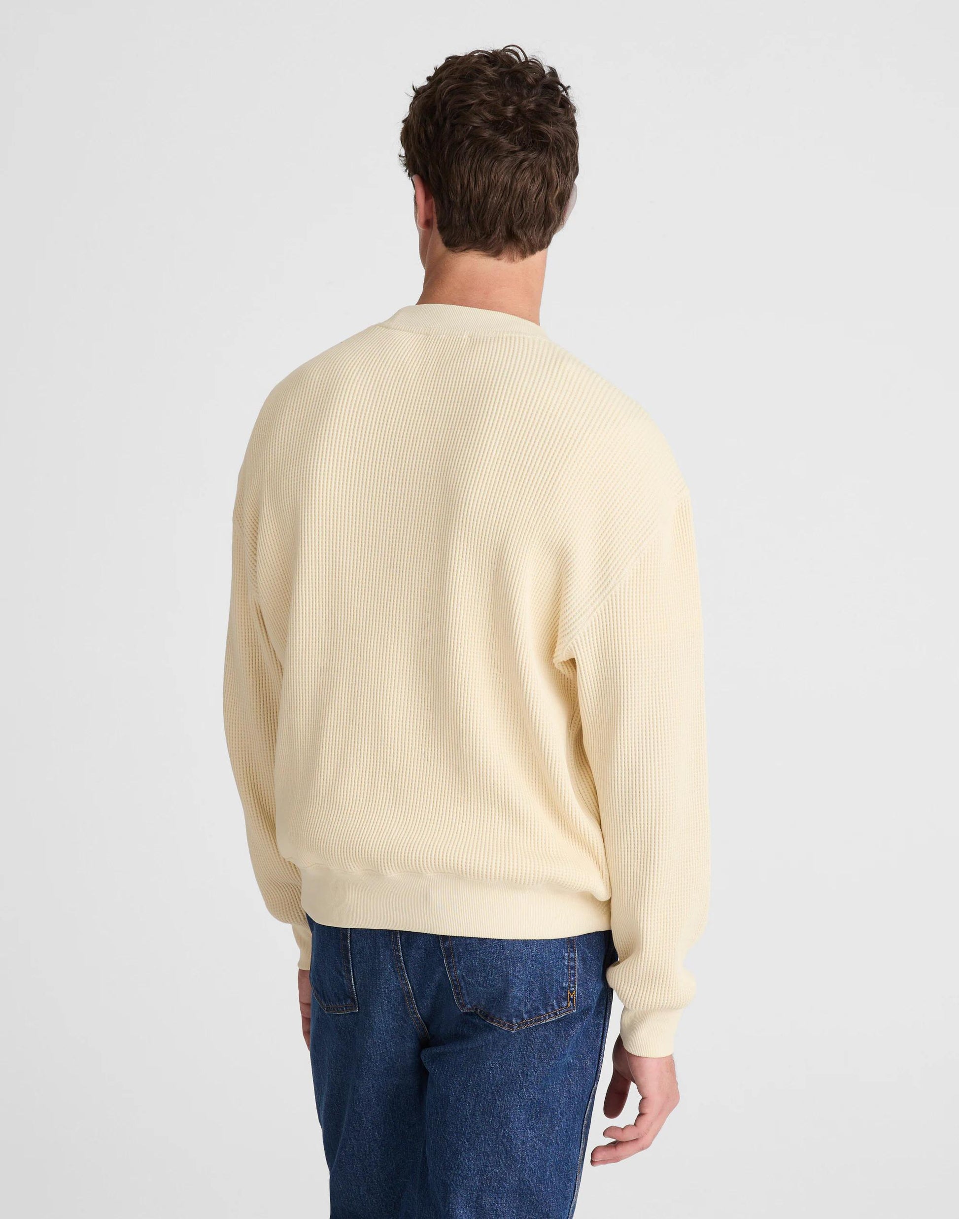 Madewell Waffle-Knit Sweatshirt