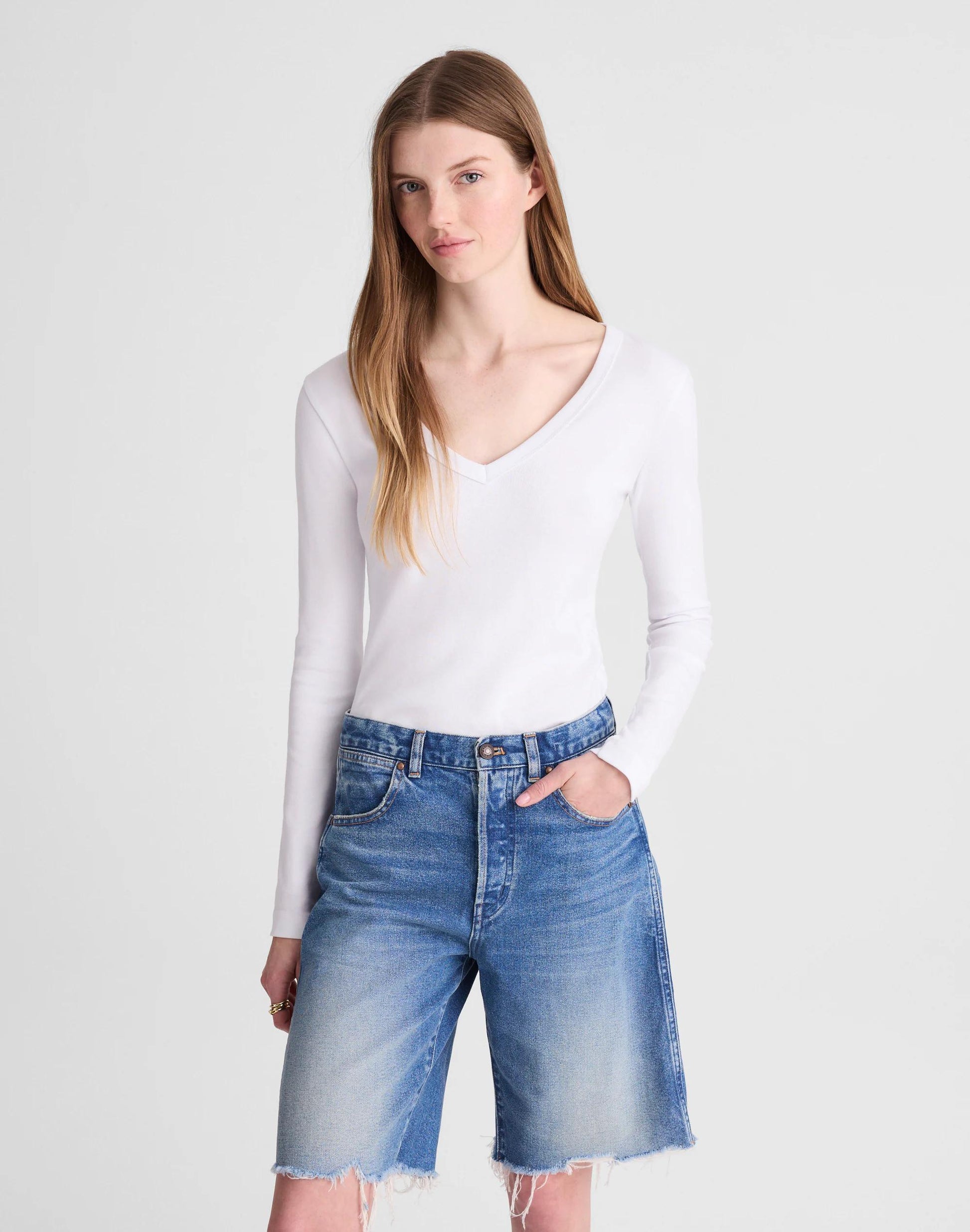 Madewell The Essex Long Baggy Short