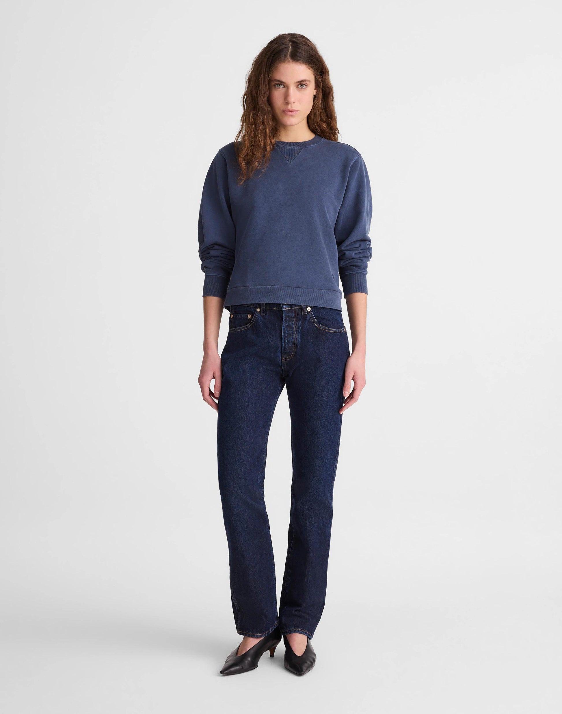 Madewell Madewell x Benjamin Talley Smith The Putney Mid-Rise Straight Jean