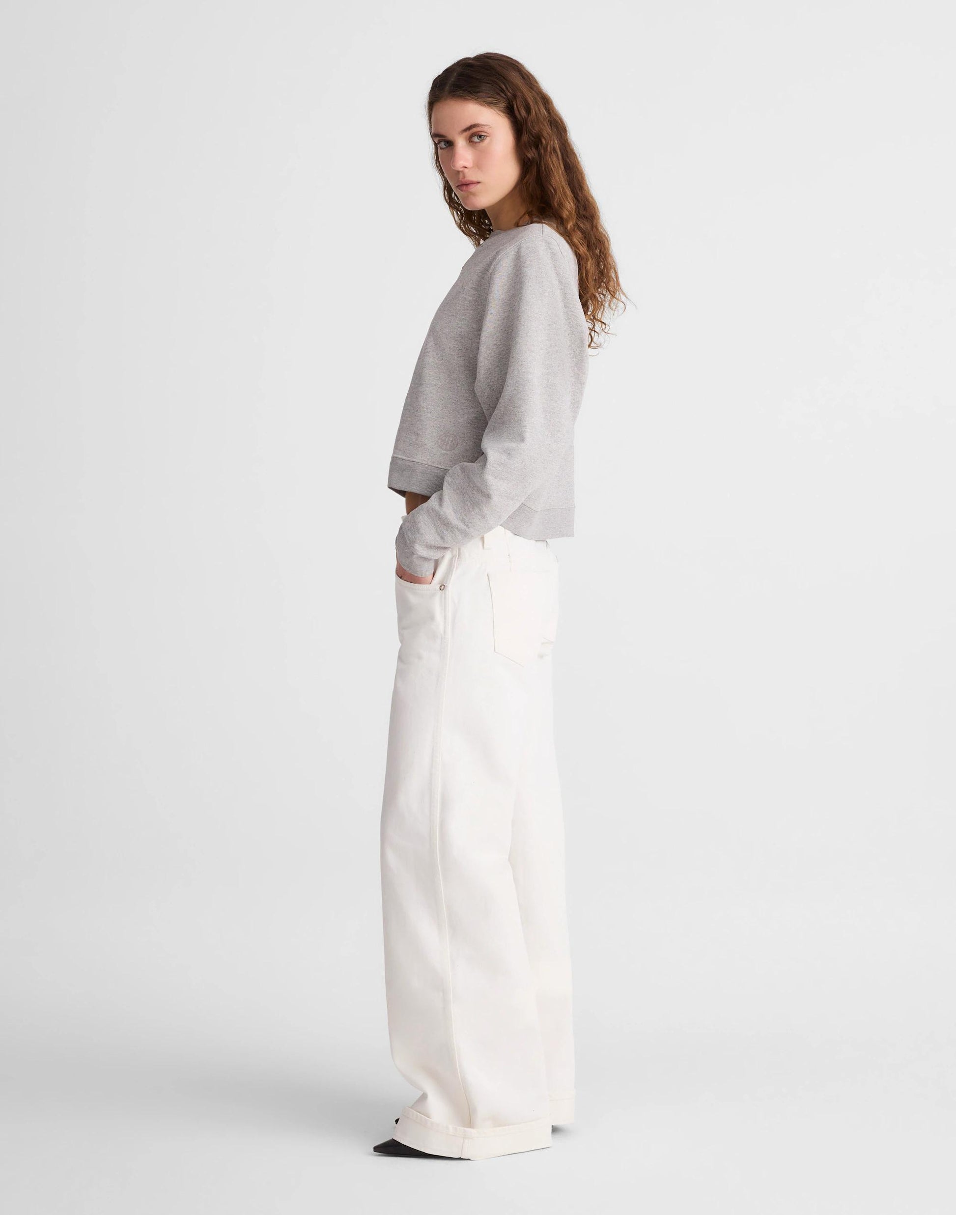 Madewell Madewell x Benjamin Talley Smith The Coolidge Low-Rise Wide-Leg Jean