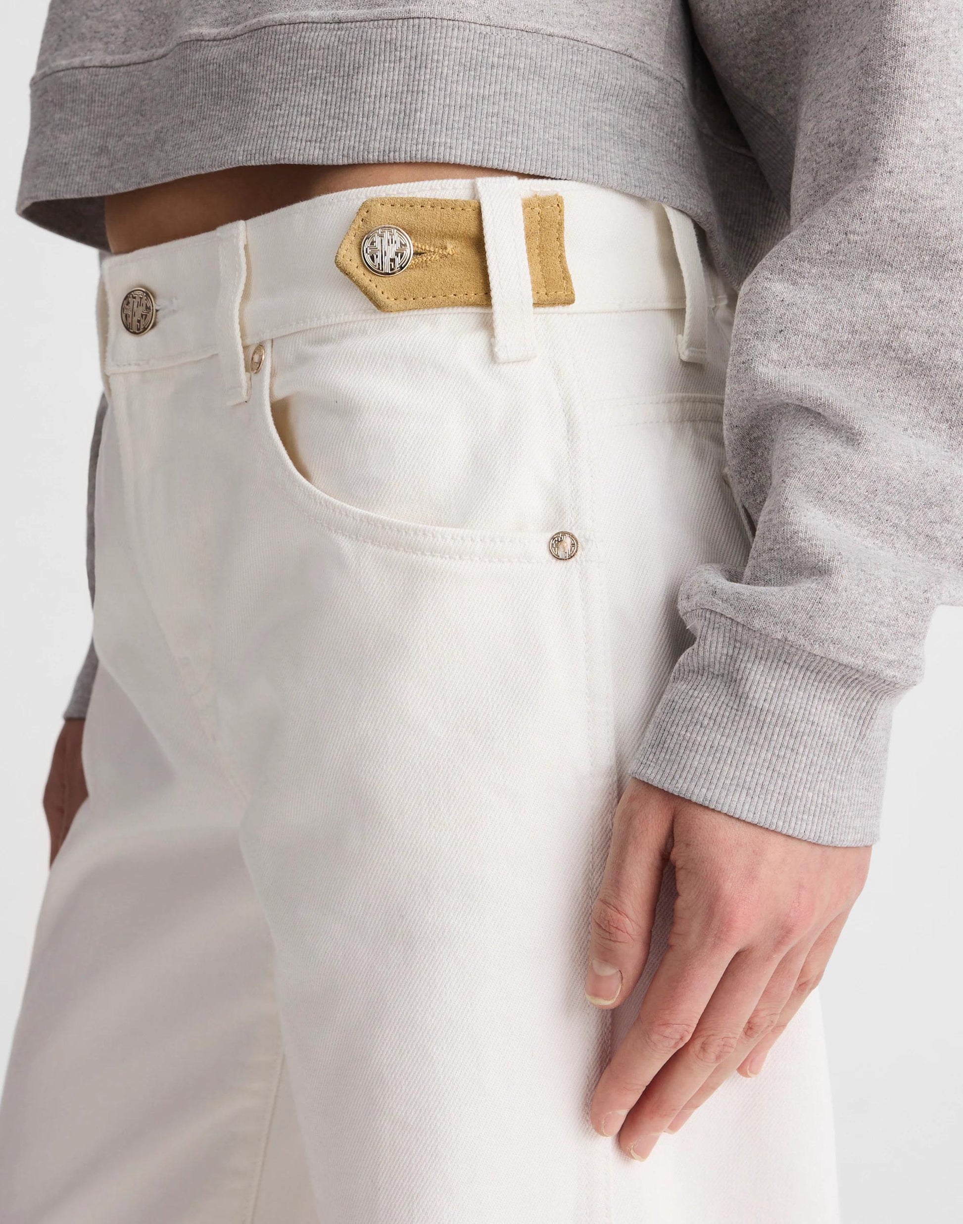Madewell Madewell x Benjamin Talley Smith The Coolidge Low-Rise Wide-Leg Jean