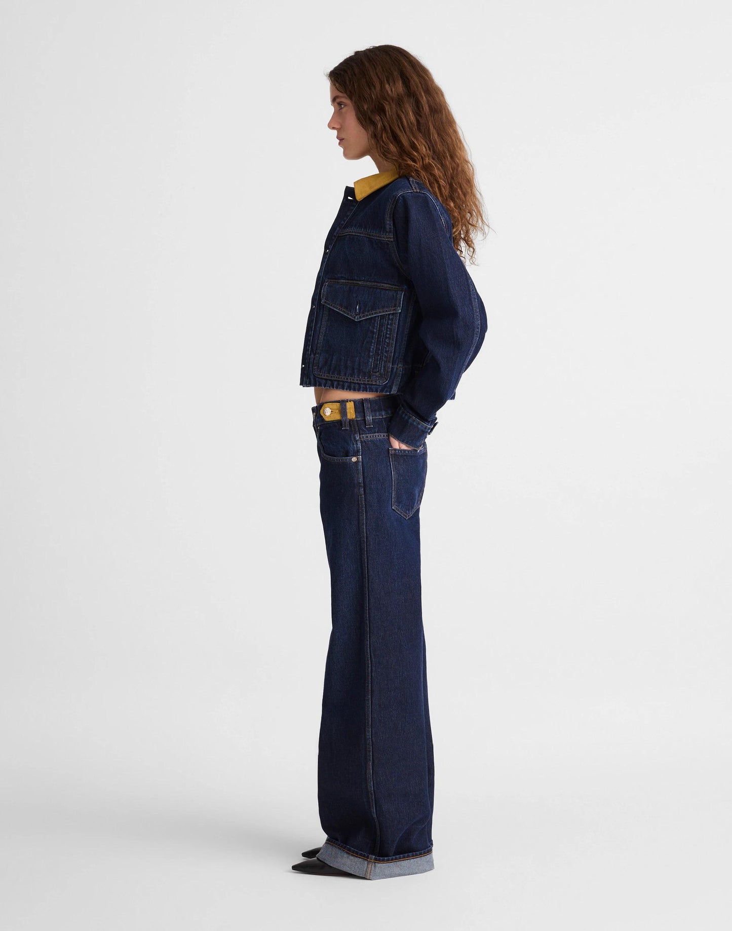 Madewell Madewell x Benjamin Talley Smith The Coolidge Low-Rise Wide-Leg Jean