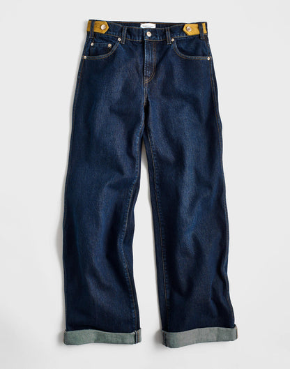 Madewell Madewell x Benjamin Talley Smith The Coolidge Low-Rise Wide-Leg Jean