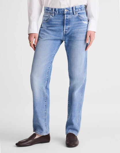 Madewell The Dean Easy Straight Jean