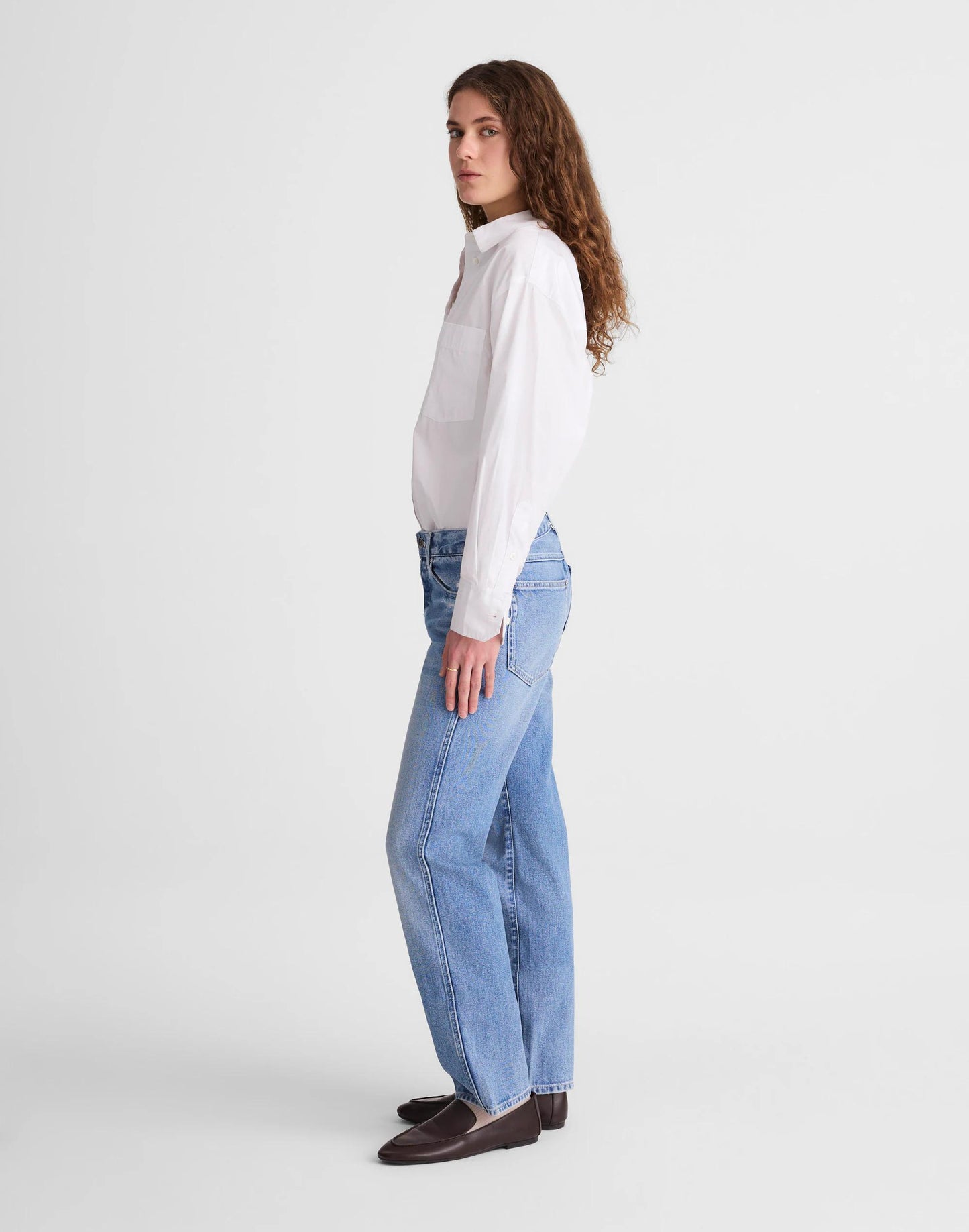 Madewell The Dean Easy Straight Jean