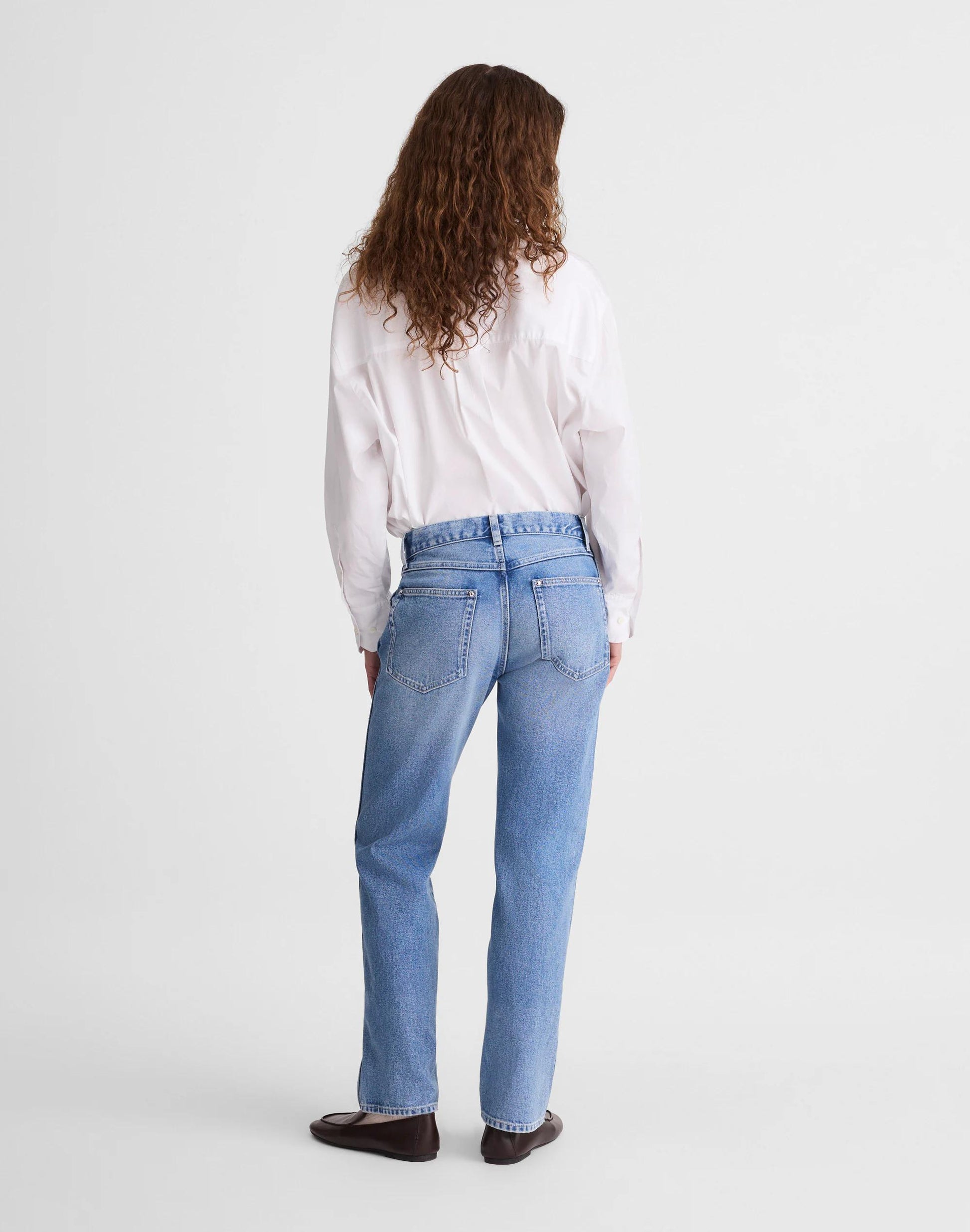 Madewell The Dean Easy Straight Jean