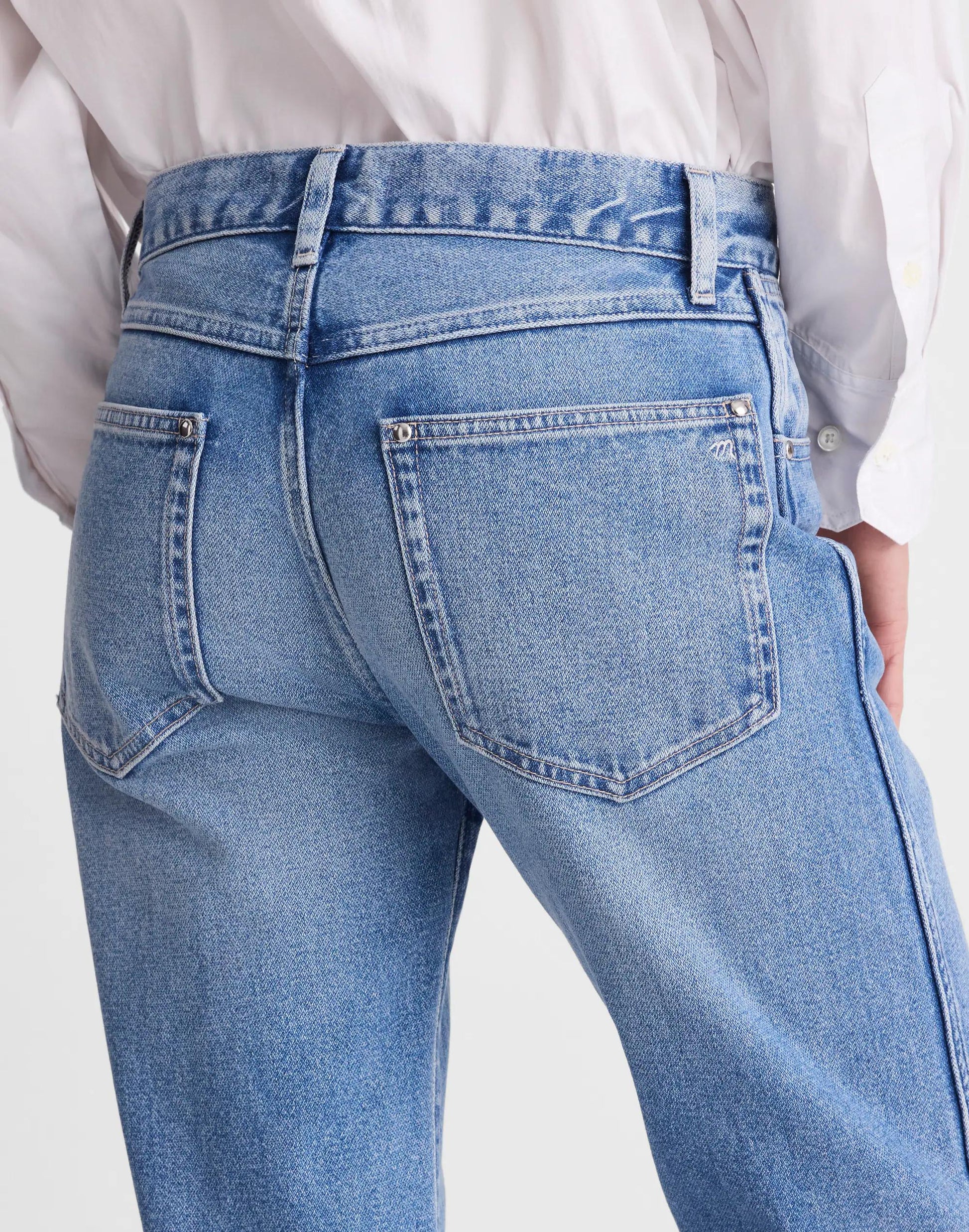 Madewell The Dean Easy Straight Jean