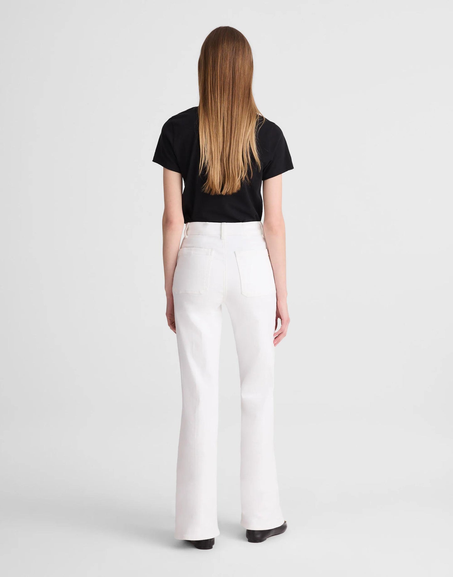Madewell The Emmy Wide-Leg Jean in Super Stretch Denim