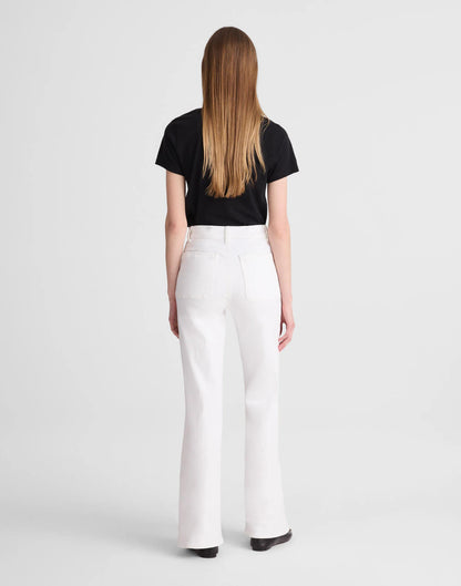 Madewell The Emmy Wide-Leg Jean in Super Stretch Denim