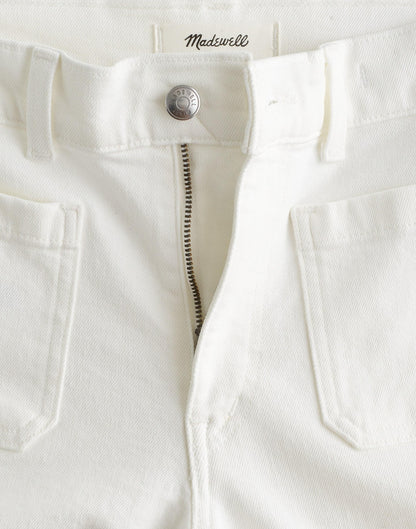 Madewell The Emmy Wide-Leg Jean in Super Stretch Denim