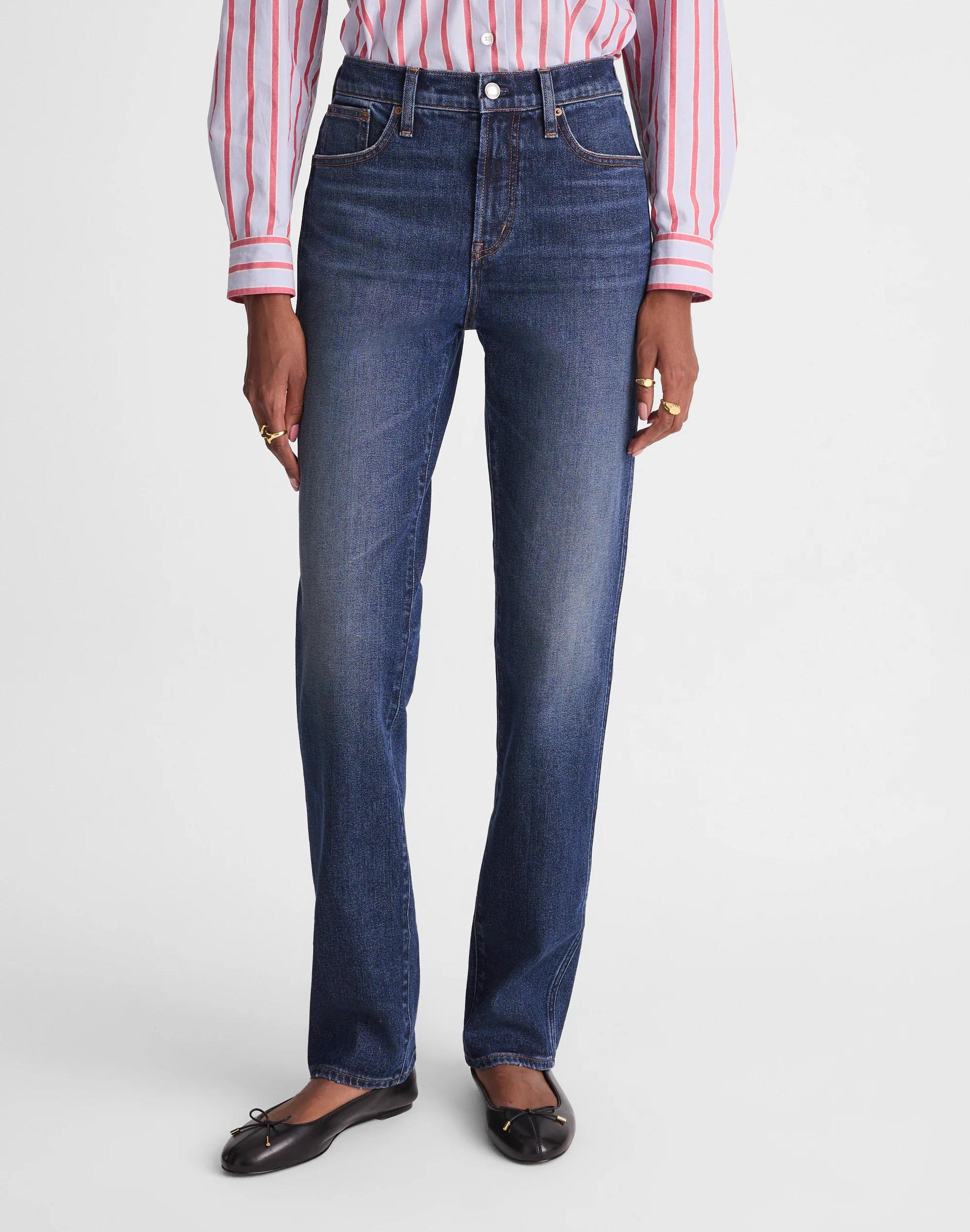 Madewell The Longline Straight Jean