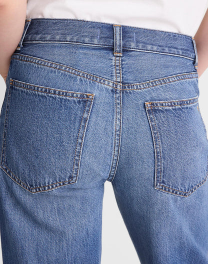 Madewell The Dean Easy Straight Jean in Airy Denim
