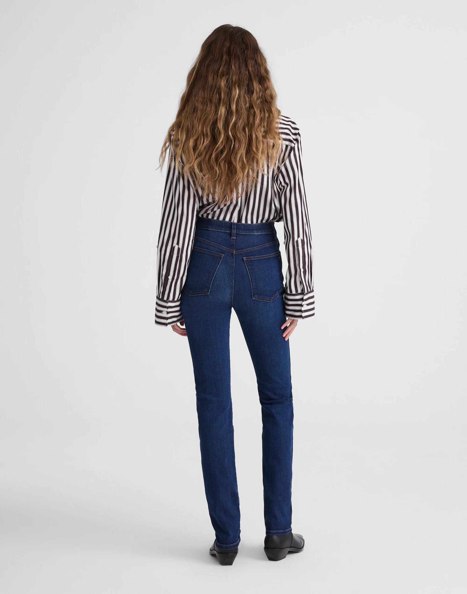 Madewell The Pencil Jean in Super Stretch Denim