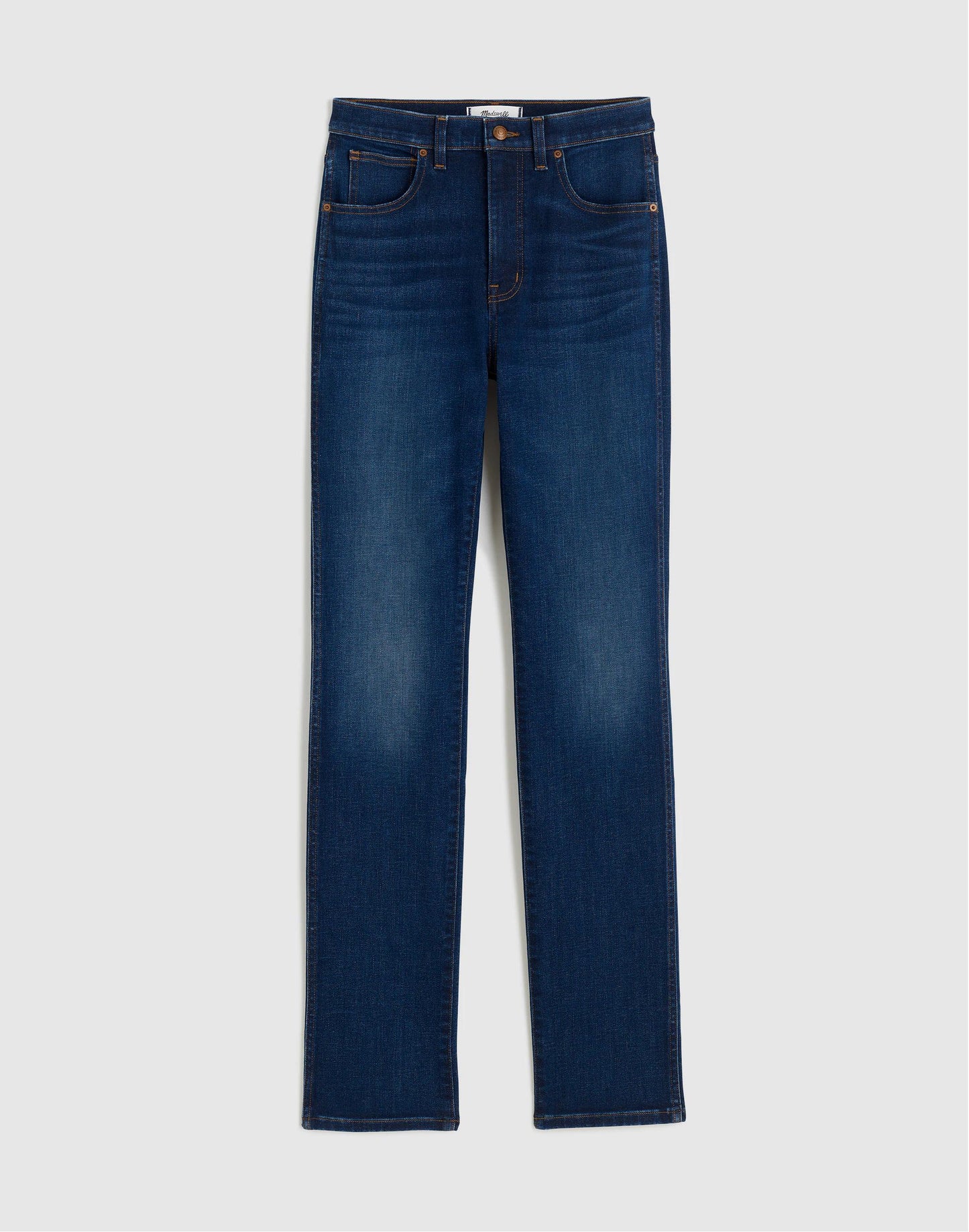 Madewell The Pencil Jean in Super Stretch Denim