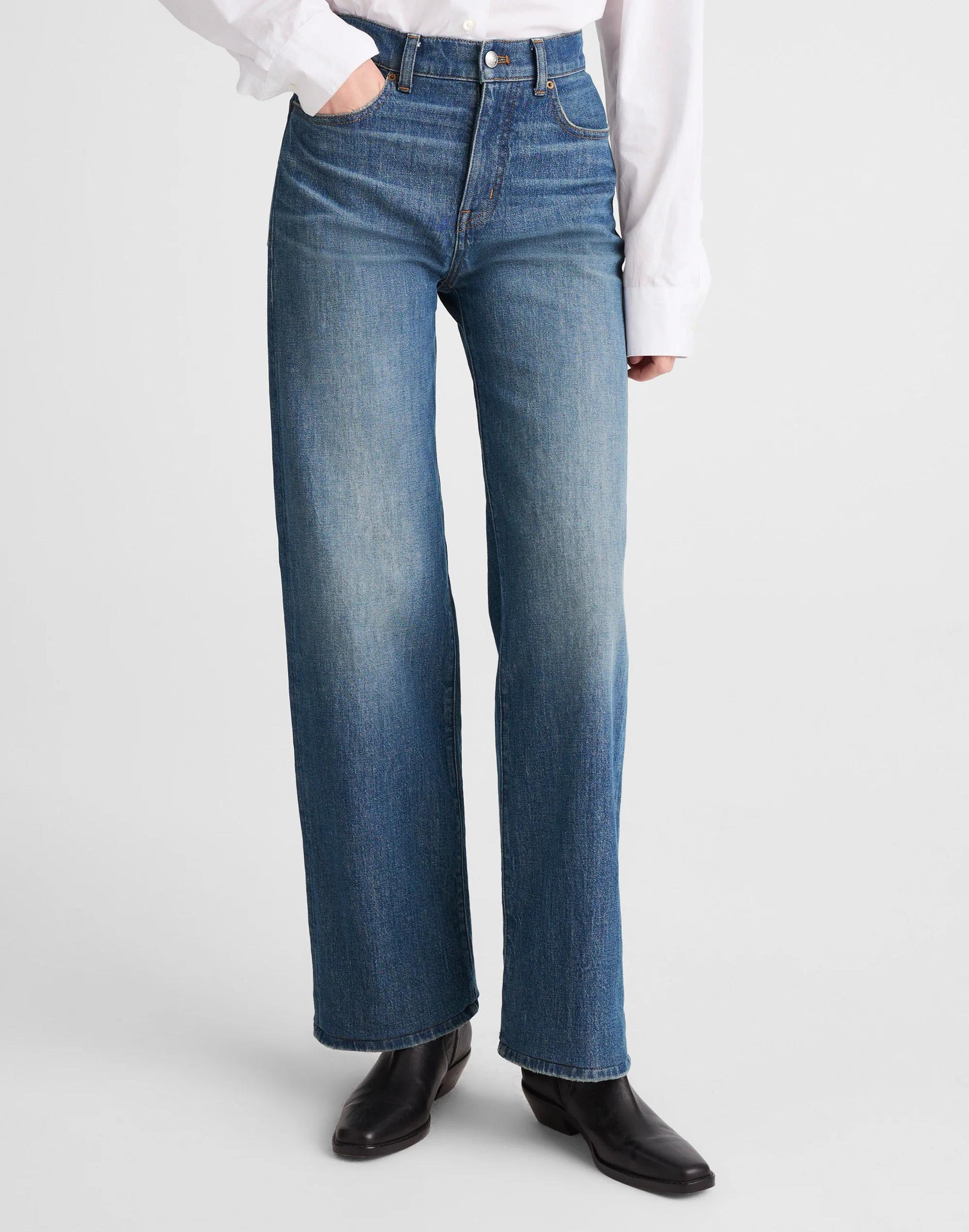 Madewell The Perfect Vintage Wide-Leg Jean