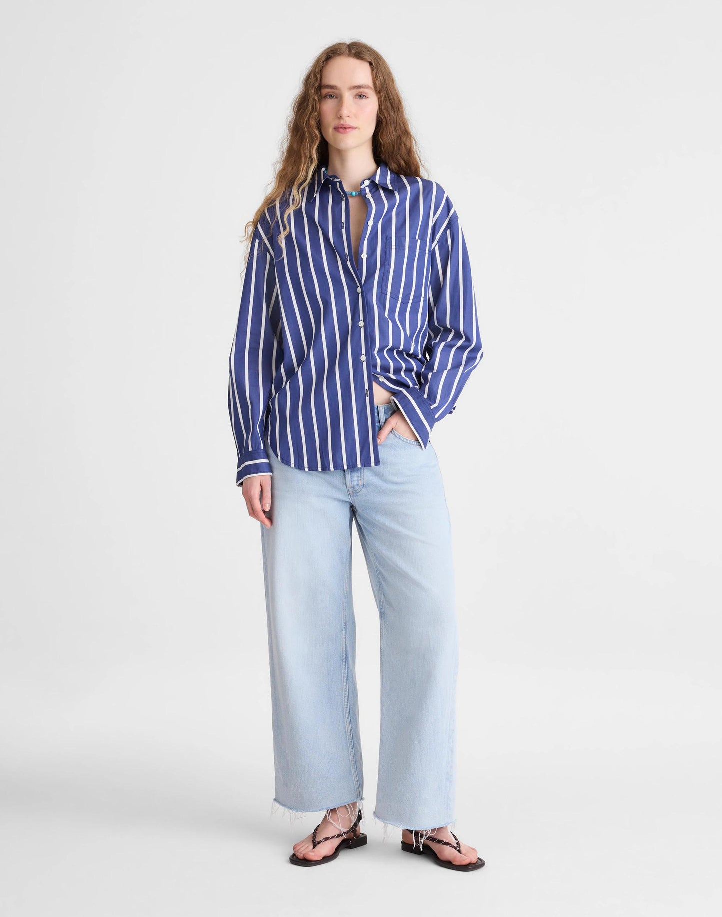 Madewell The Easy Shirt in Poplin