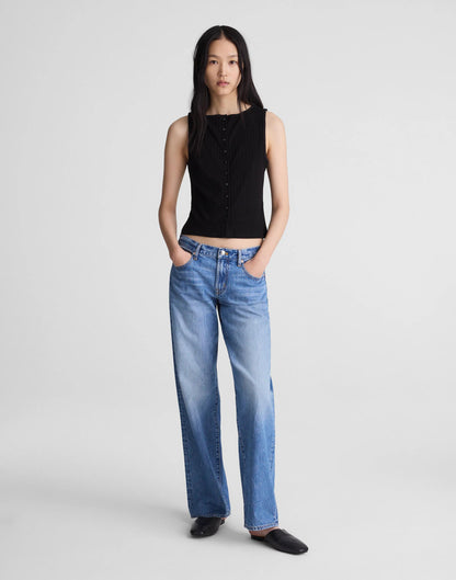 Madewell Ribbed Crewneck Shell Top