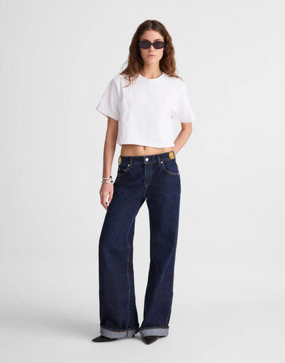Madewell Madewell x Benjamin Talley Smith The Sullivan Boxy Crop Tee