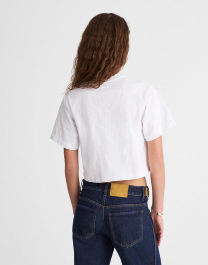 Madewell Madewell x Benjamin Talley Smith The Sullivan Boxy Crop Tee