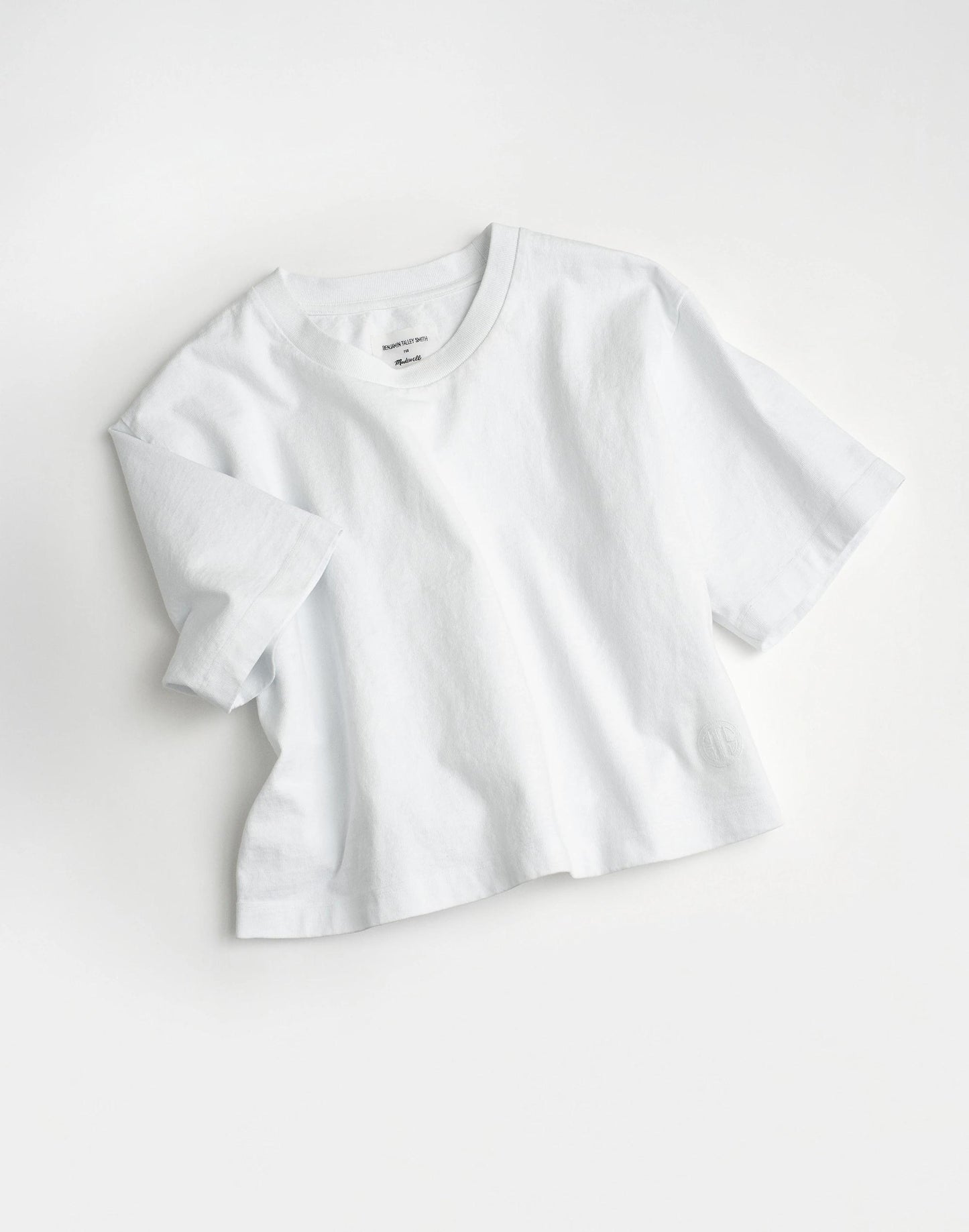 Madewell Madewell x Benjamin Talley Smith The Sullivan Boxy Crop Tee