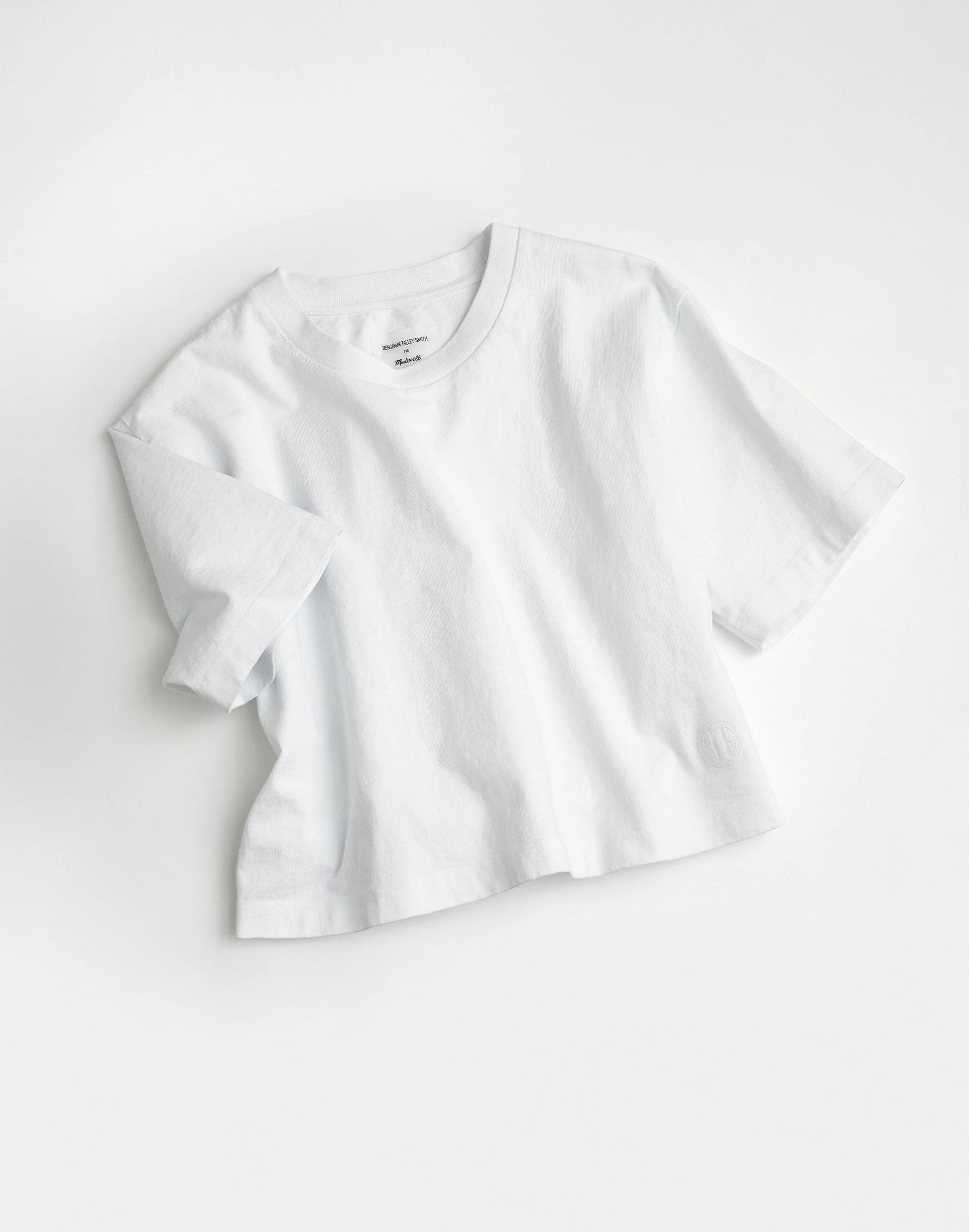 Madewell Madewell x Benjamin Talley Smith The Sullivan Boxy Crop Tee