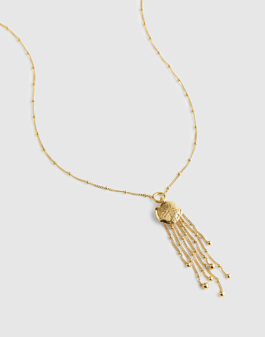 Madewell Sand Dollar Chain Necklace