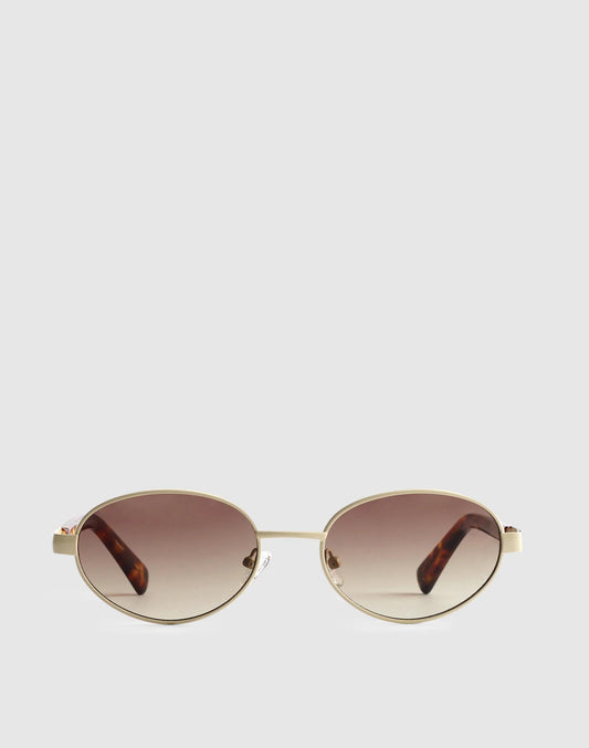 Madewell Wire Frame Oval Sunglasses