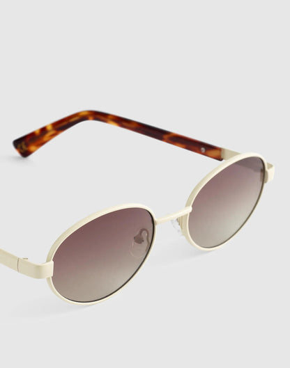 Madewell Wire Frame Oval Sunglasses