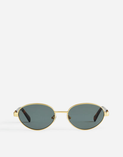 Madewell Wire Frame Oval Sunglasses