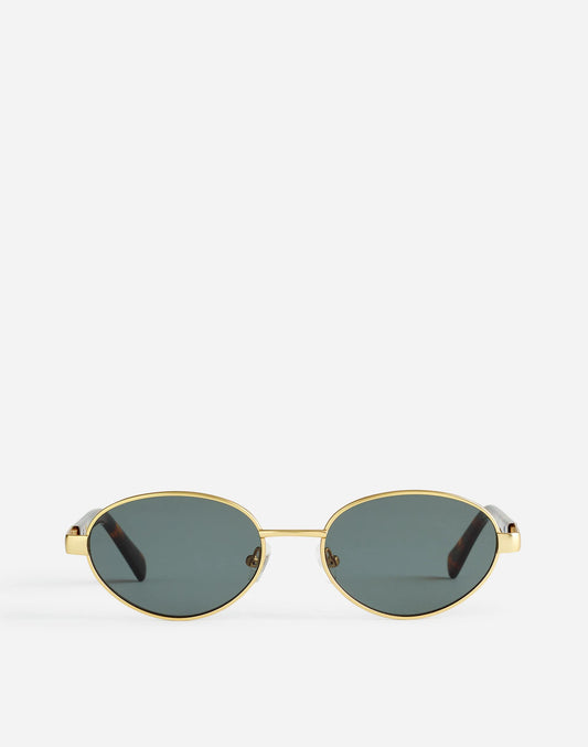 Madewell Wire Frame Oval Sunglasses