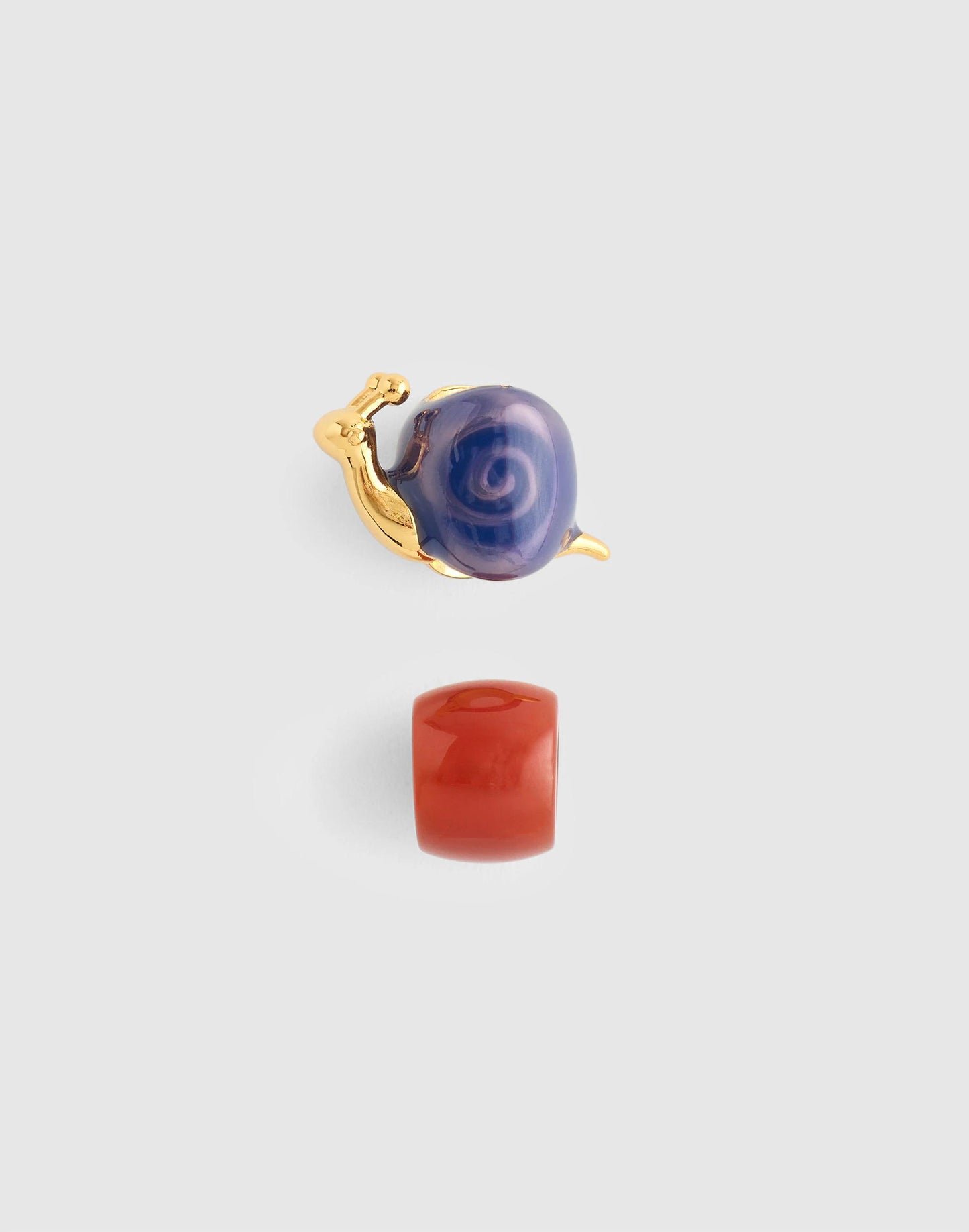 Madewell Two-Pack Snail Bead Charms