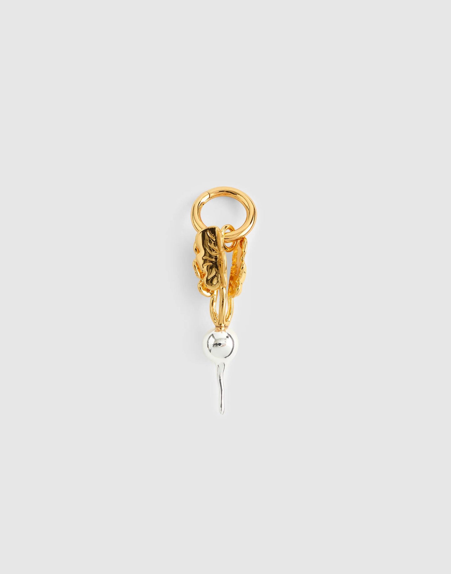 Madewell Mixed-Metal Radish Charm