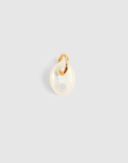 Madewell Mother-of-Pearl Mariner Link Charm